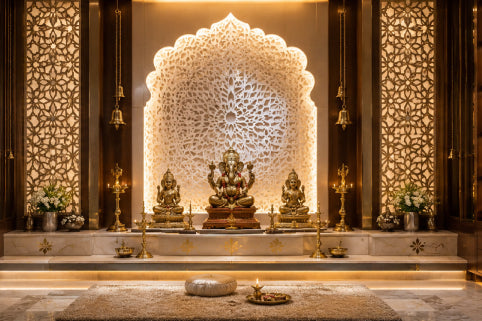 Luxury Pooja Rooms