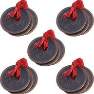 Feng Shui Vastu Remedies Dragon Phoenix 3 good luck Coins Set Brass – Wealth, Prosperity, Money, Good Luck