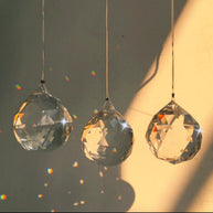 Feng Shui Crystal Ball 40MM For Positive Energy - Fengshui Remedies Product Decorative Showpiece (Crystal, Clear)