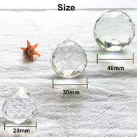 Feng Shui Crystal Ball 40MM For Positive Energy - Fengshui Remedies Product Decorative Showpiece (Crystal, Clear)