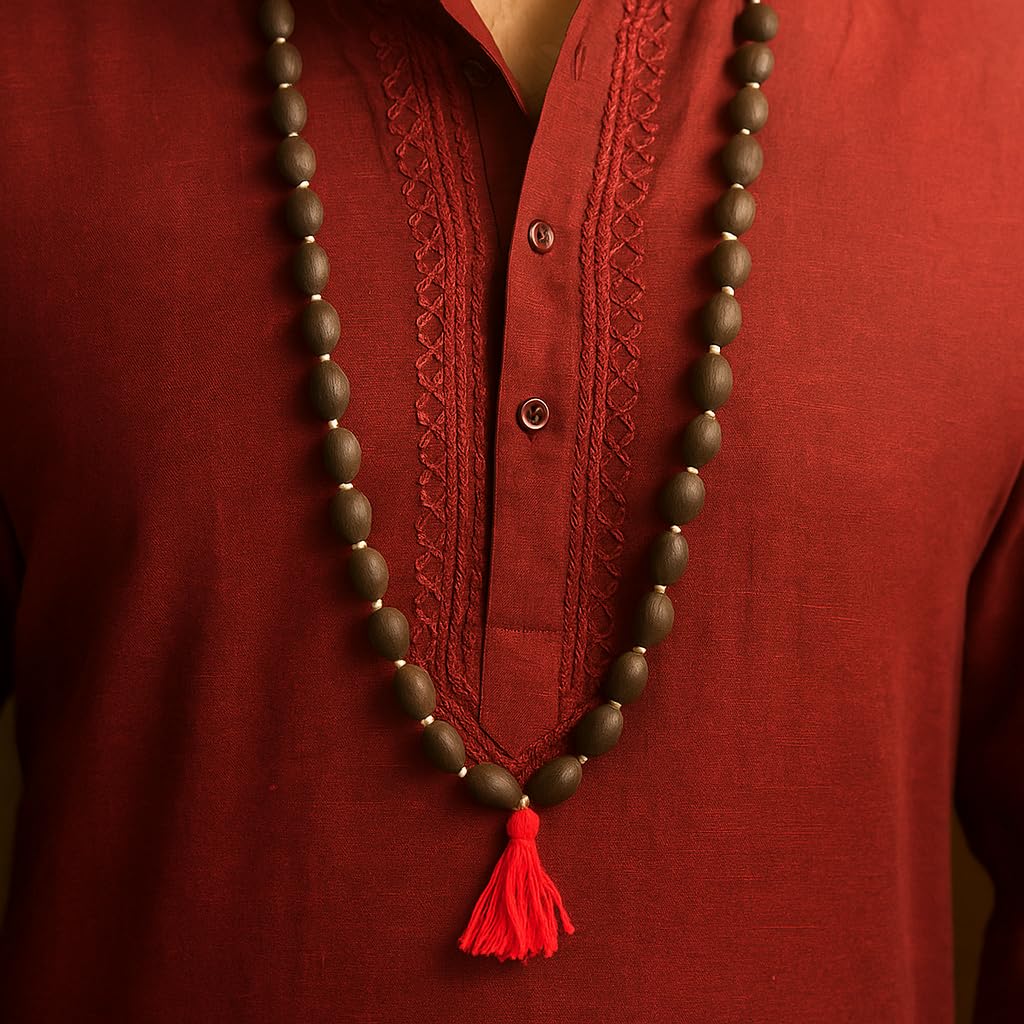 108 Big Lotus Seeds Kamal Gatta Japa Mala for Laxmi Pooja and Wearing