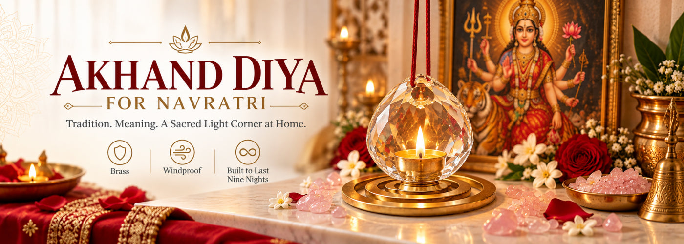 Akhand Diya for Navratri: Tradition, Meaning & How to Create a Sacred Light Corner