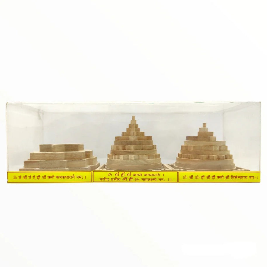 3D Shriparni Kuber , Sri yantra and Kanakdhara yantra