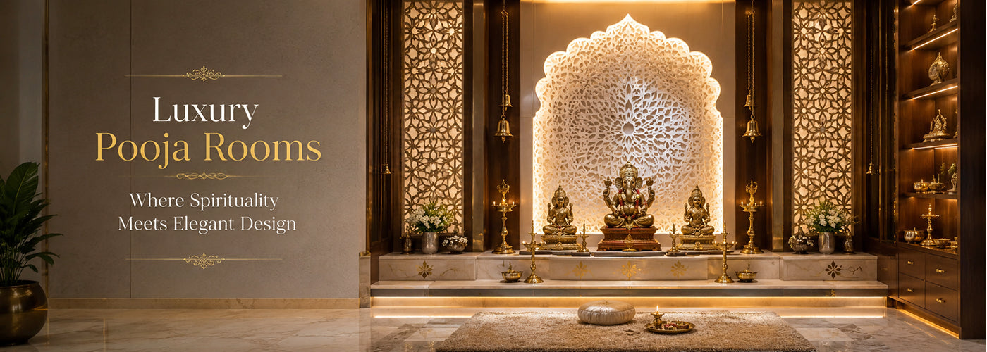 Luxury Pooja Room Design