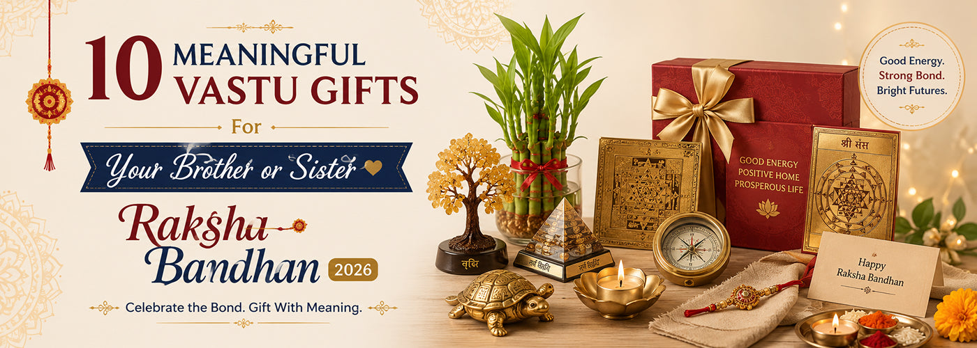 10 Meaningful Vastu Gifts for Your Brother or Sister This Raksha Bandhan