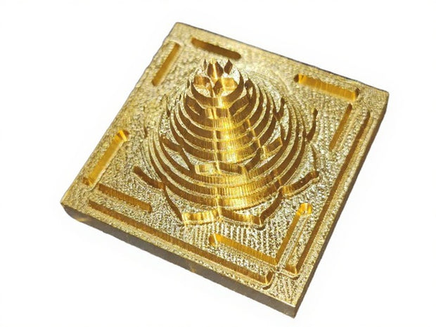 3D Mahamrityunjay Yantra For Home & Office Temple