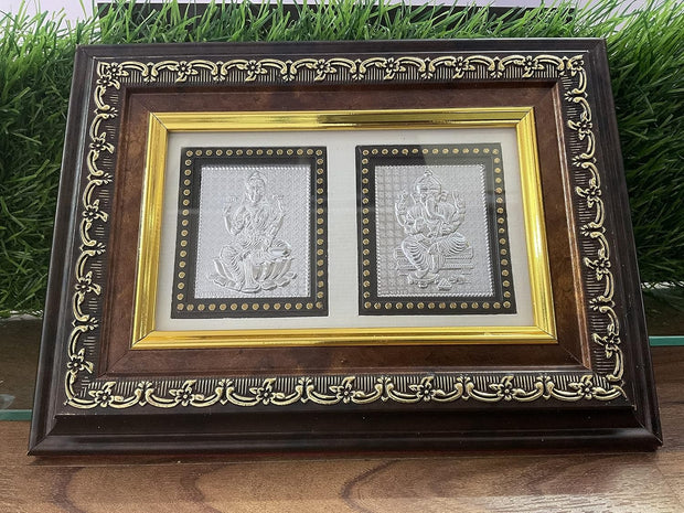 Pure Silver Laxmi Ganesh