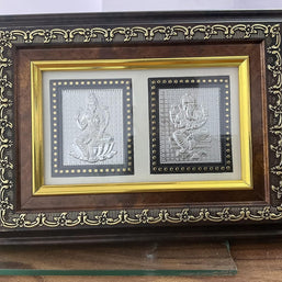 Pure Silver Laxmi Ganesh
