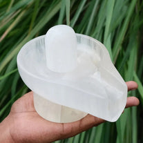 Selenite Shivling