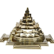 Brass Meru Shree Yantra With Mantra