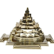 Brass Meru Shree Yantra With Mantra