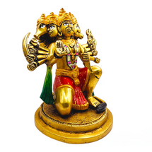 Brass Panchmukhi Hanuman Statue