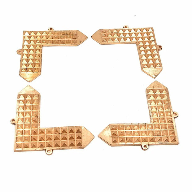 Copper Corner Angle Pyramid Vastu Correction