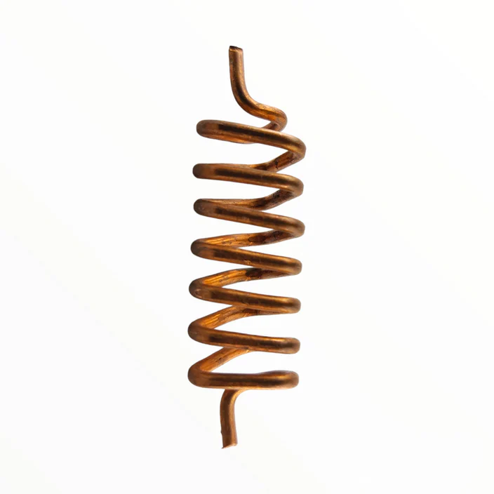 Vastu Copper Triangular Anticlockwise Spring Used to Boost of The Fire Energy Field.