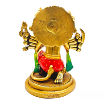 Brass Panchmukhi Hanuman Statue