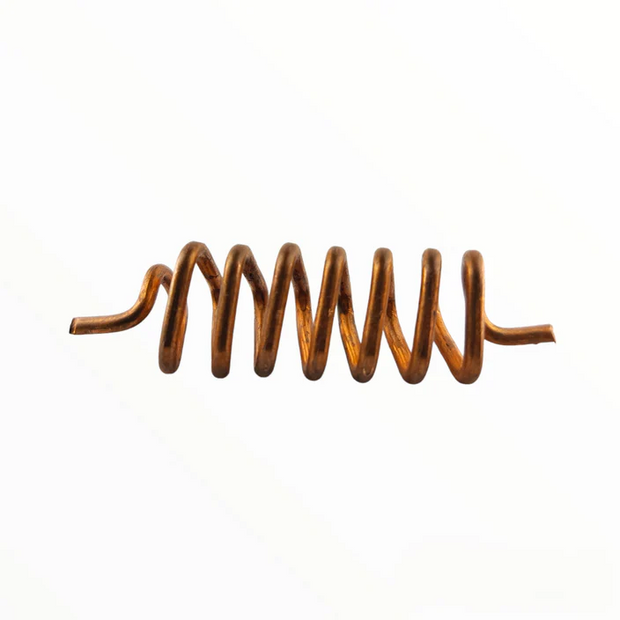 Vastu Copper Triangular Anticlockwise Spring Used to Boost of The Fire Energy Field.