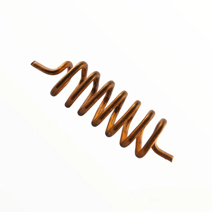 Vastu Copper Triangular Anticlockwise Spring Used to Boost of The Fire Energy Field.