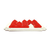 Red Vastu Swastik Pyramid Vaastu & Fengshui Products for Home & Office (Size 2 inches, 1 Pair)