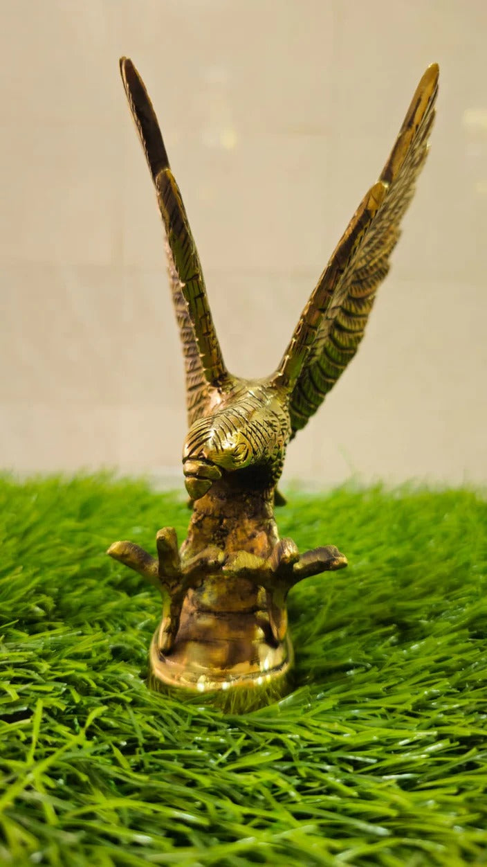 Brass Eagle Statue