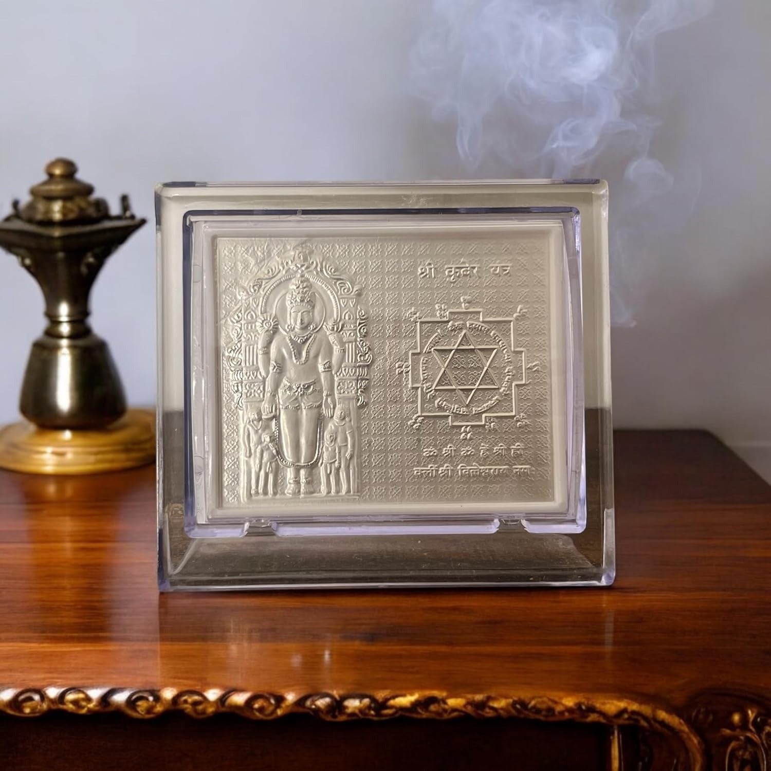 Pure Silver Shree kuber Yantra