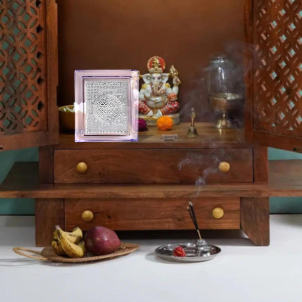 Pure Silver Shree Yantra