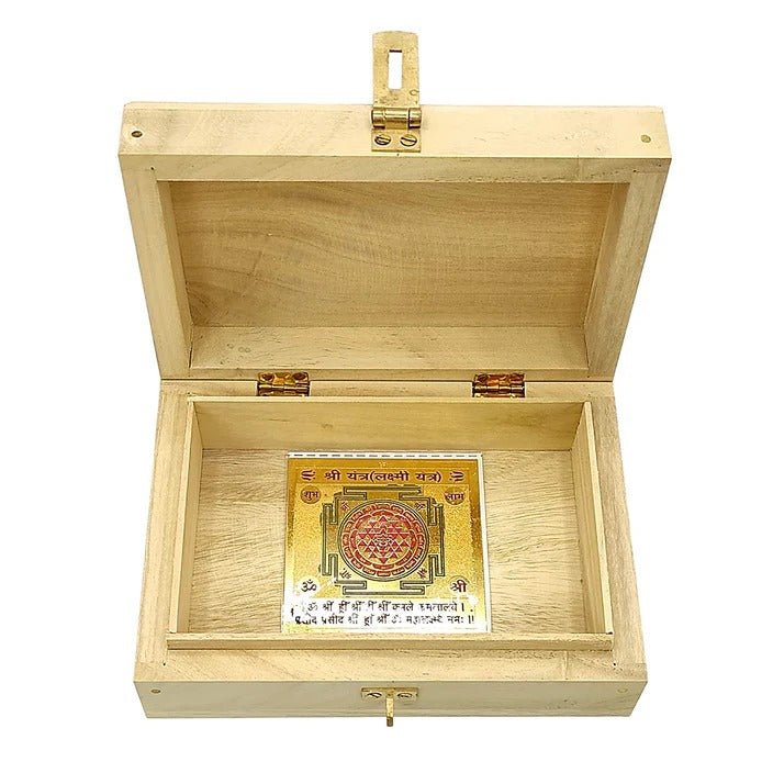 Auspicious Sriparni Cash Box Vastu Products Wealth, Money, Finance Home Office ( Wooden)
