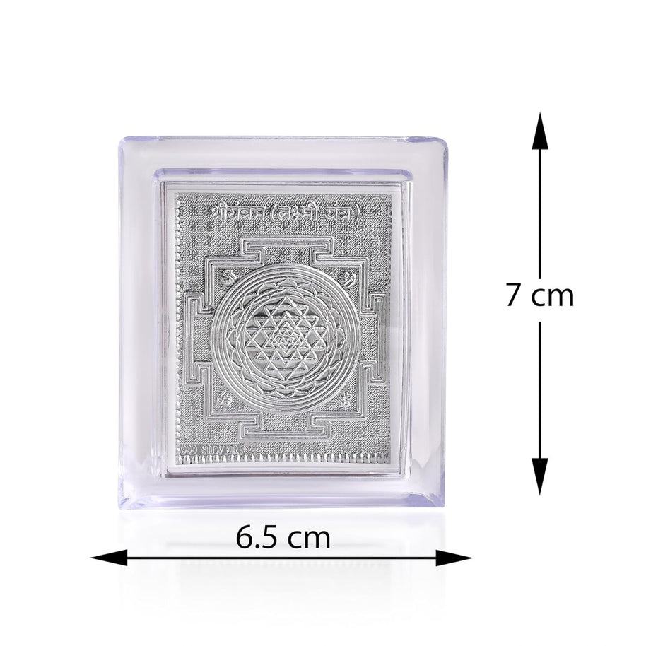 Pure Silver Shree Yantra