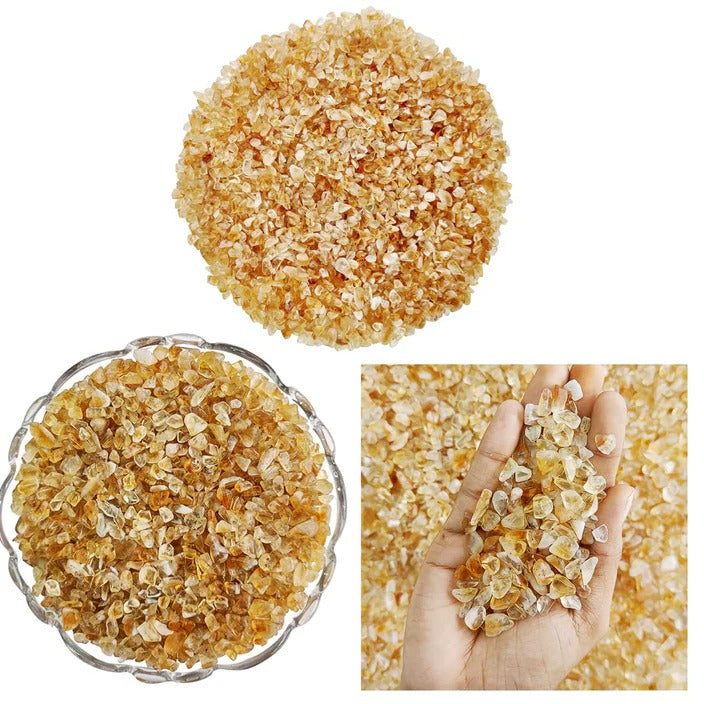 Natural Citrine Chips Stone