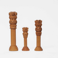 Ashoka Pillar Indian National Emblem- Ideal for Office & Home Decor Showpiece - Best for Gifting- Ideal Gift Decorative Showpiece