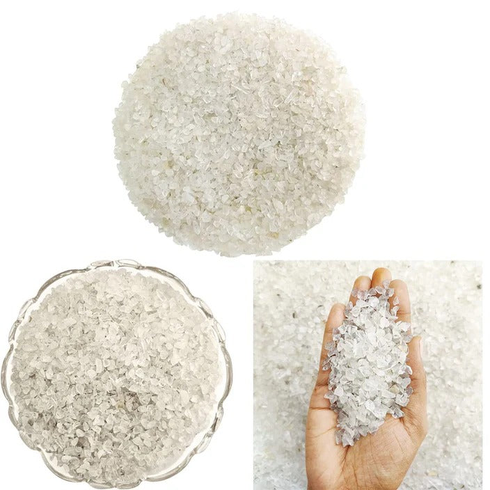 Natural Clear Quartz Chips Stone for Vastu