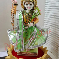 Wooden Lotus Kamal Aasan-Where god Resides, Made Of ShriParni Wood For Keeping Maha Meru Shri Yantra