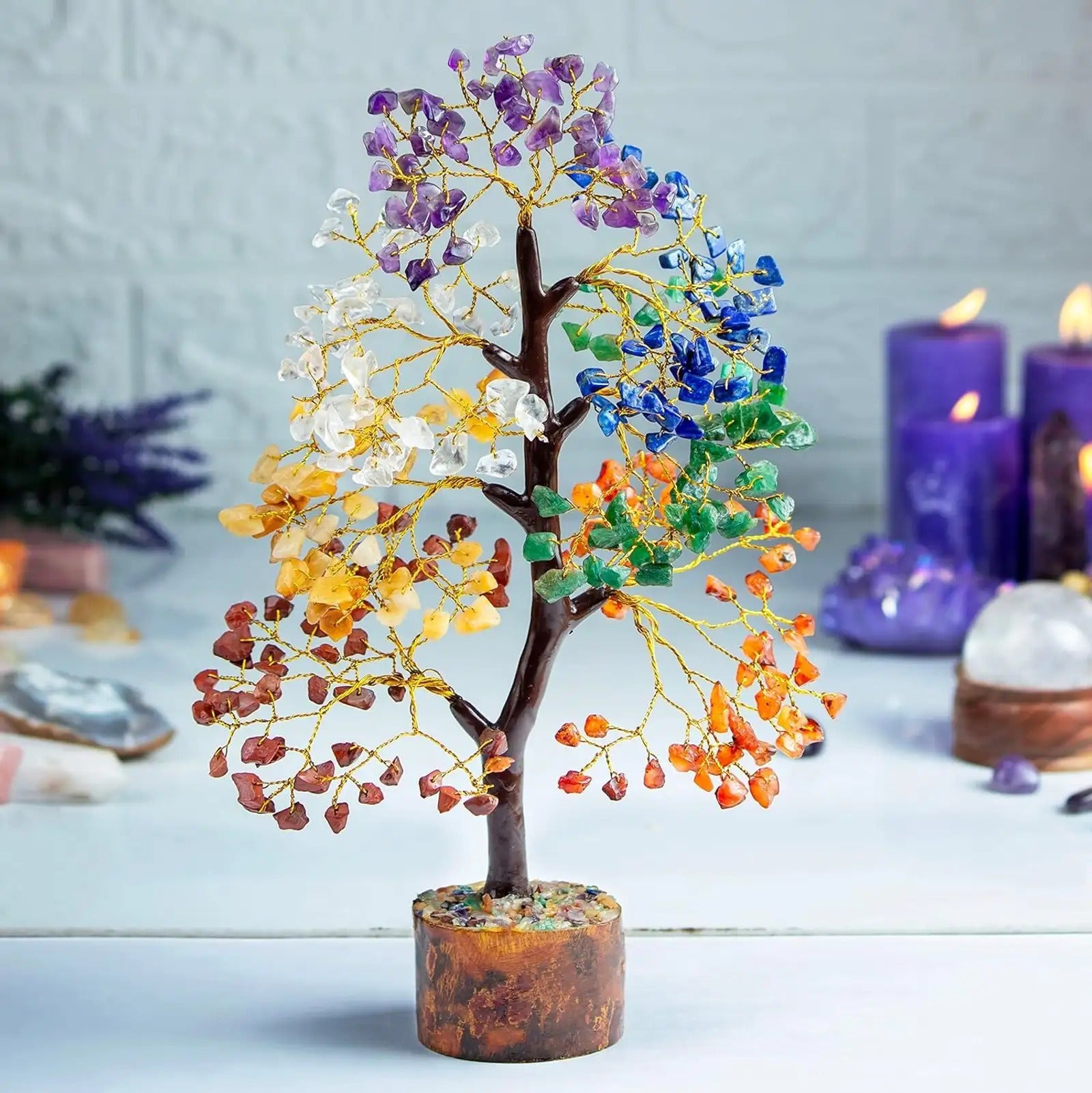 7 Chakra Gemstone Tree