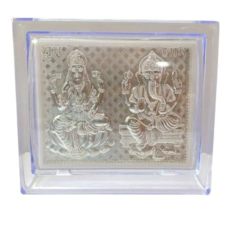 Pure Silver Ganesh Laxmi