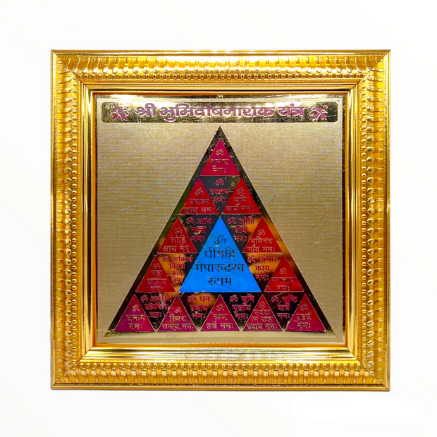 Bhoomi Dosh Nashak Yantra – Remedy for Land & Property Defects | Vedic Solution for Negative Energy, Peace & Prosperity