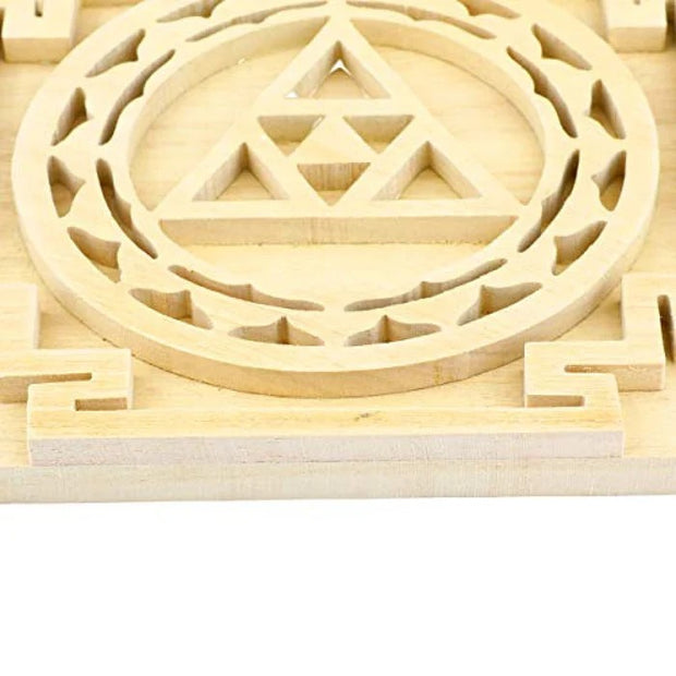 Sevan/Shriparni Wood Kanakdhara Yantra