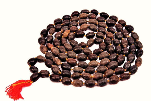 108 Big Lotus Seeds Kamal Gatta Japa Mala for Laxmi Pooja and Wearing