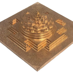 Maha Meru Shri Yantra 3D Meru Shri Yantra with Copper and Accurate Cutting