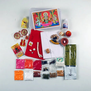 Diwali Lakshmi Puja Kit, 31 Pooja Ingredients for Diwali Puja, All in one Pooja