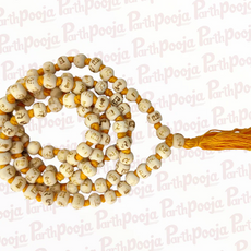 Tulsi mala Beads Holy Basil Japa mala Ram mala 108+1 Prayer Beads Energized for Chanting Mantra