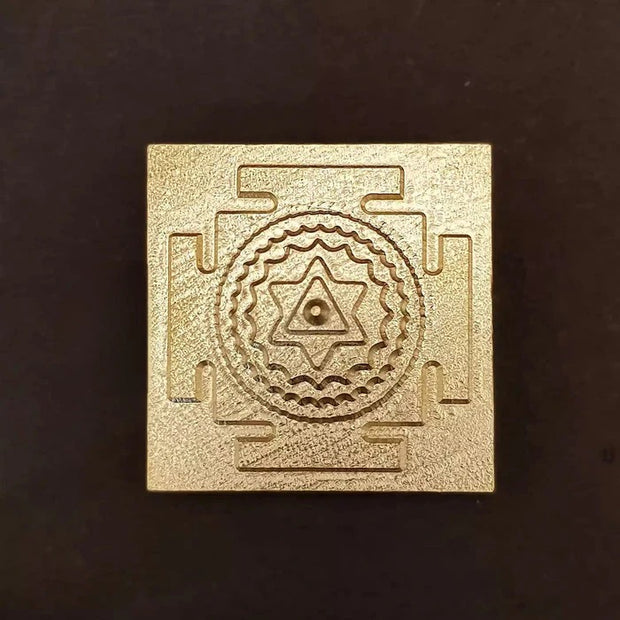 Panchdhatu Shree Durga Navarna Yantra