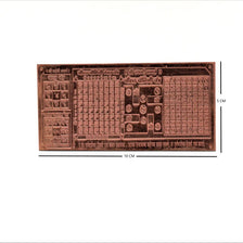 64 (Chausath) Yogini Yantra (Copper)
