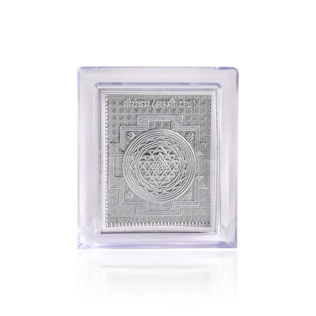 Pure Silver Shree Yantra