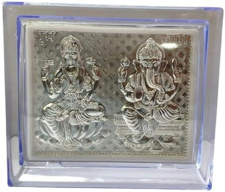 Pure Silver Ganesh Laxmi