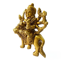 Durga Maa Idol || Brass Antique Finish Maa Durga Statue on Lion
