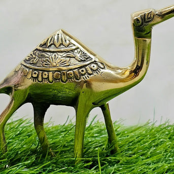 Brass Camel Statue
