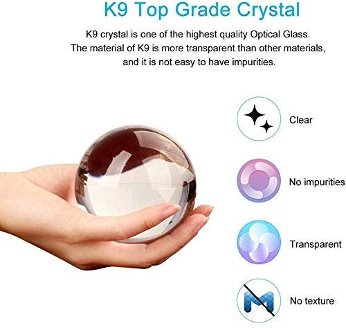 K9 Crystal Ball Pro and Stand for Creative Photography