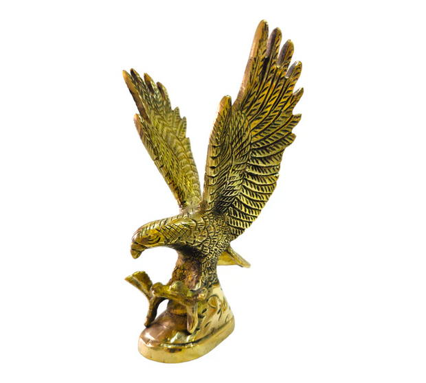 Brass Eagle Statue