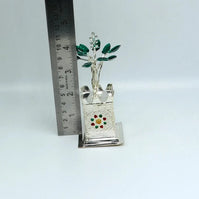 925 sterling silver tulsi plant basil rosary plant for puja temple articles
