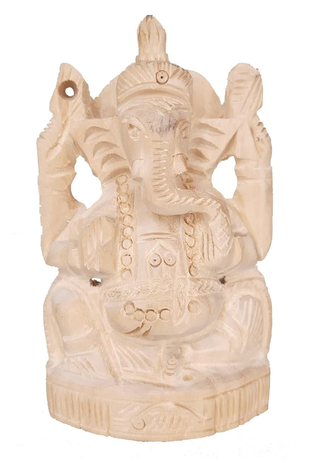 Shriparni Wooden Ganesh Statue