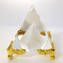 Vastu / Feng Shui Crystal Pyramid For Positive Energy And Vastu Correction.Good Luck & Prosperity